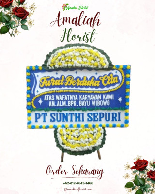 Papan Bunga Duka di Batu Selicin