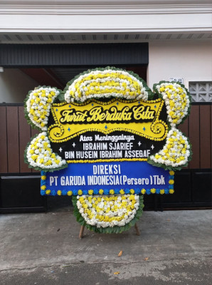Papan Bunga Duka di Batu Selicin